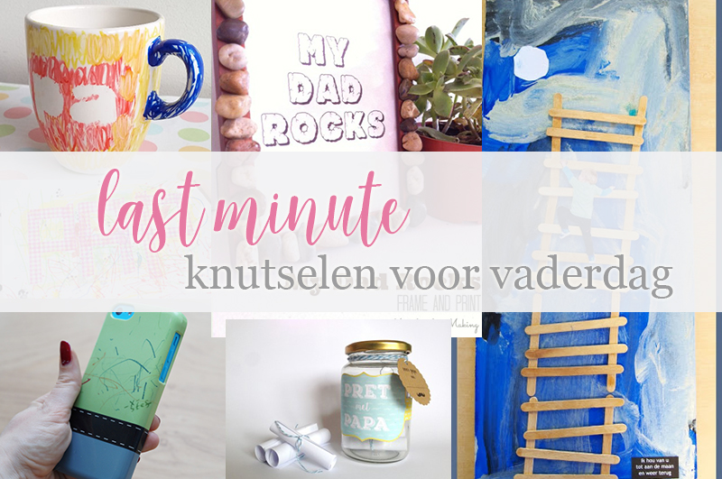 Welp Last minute knutselen voor Vaderdag - MamaKletst EJ-64